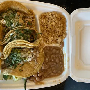 Mexican Taco Plate