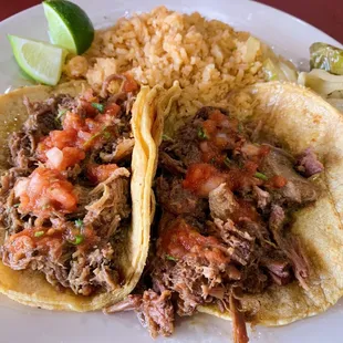 Beef Tongue Tacos