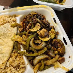 I played it safe by ordering the chicken fajita, still really good. Will order the steak n shrimp next time!