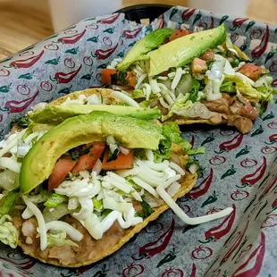 Tostadas here are so good!