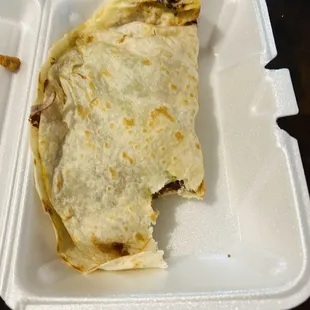 This fat chicken quesadilla slaps! Happy cinco de mayo