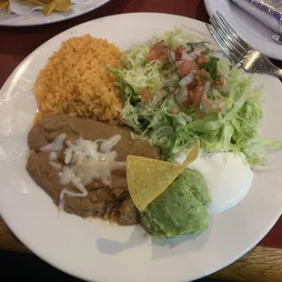 Chicken Fajita sides