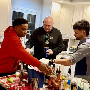 Old Fashioned making with Ben