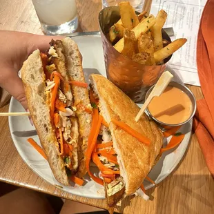 Crispy Tofu Sandwich