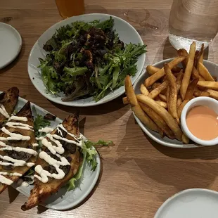 Charcuterie and Mushroom Tartine