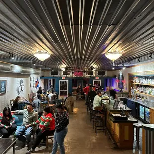 inside of bar