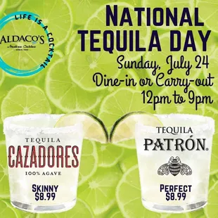 National Tequila Day!