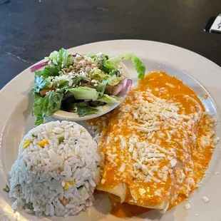 Shrimp Enchiladas