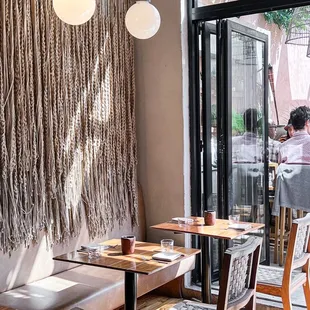 interior, sushi and sashimi