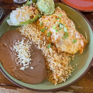 Enchiladas lunch