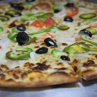 pizza, food