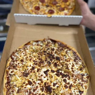 pizza, food