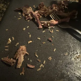 Just finished leftover jerk chicken, cabbage, and rice and beans. I&apos;m darn near ready to go up there to get some more. 10 out of 10.