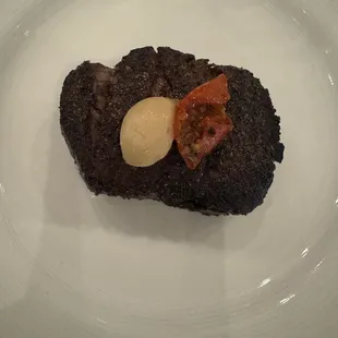 Requested Pittsburgh style charred filet