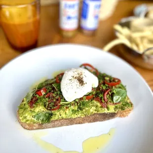 Avocado Tartine- delish