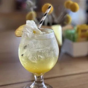 Turmeric ginger fizz