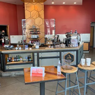 a view of a coffee shop