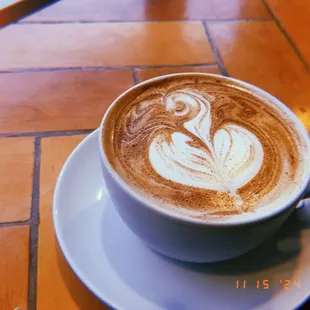 Oat milk latte