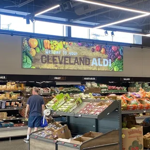 Inside Aldi on Tuesday 18 July 2023.