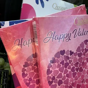a variety of valentine&apos;s day chocolates