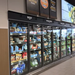 the inside of a grocery store