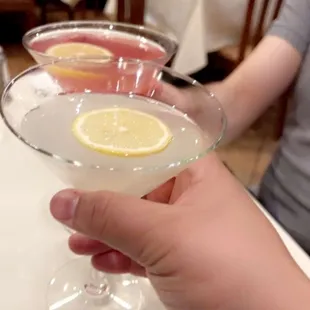 Lemon drop martini