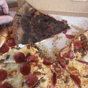 Sausage and pepperoni