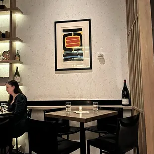 sushi and sashimi, interior