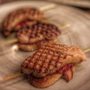 Foie Gras Lollipops