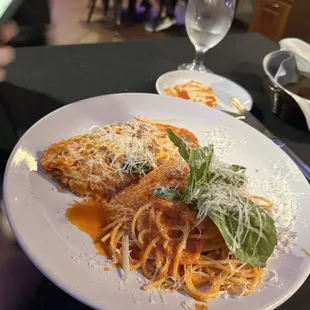 Chicken parmigiana 9/10