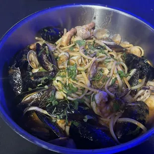 The seafood pasta dish. Very Very good!