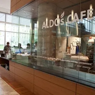 the interior of the restaurant