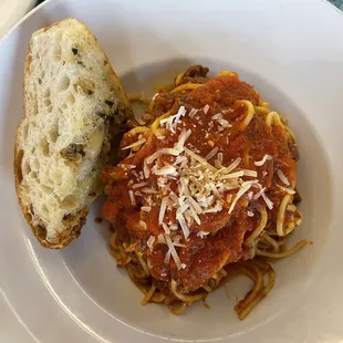 Spaghetti with Meatballs Dinner