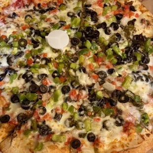 Vegetarian Style Pizza