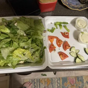 A salad