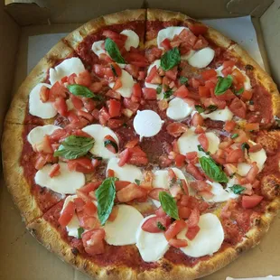 Aldos fresh bruschetta pizza