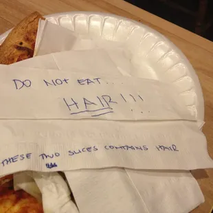 HAD to do this after the Lady kept on saying it was not their fault! YUUUCK