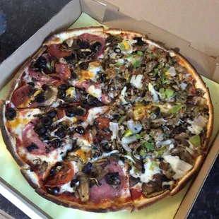 Looked so good - but strangely lacked flavor. Crust could have been crispier.
