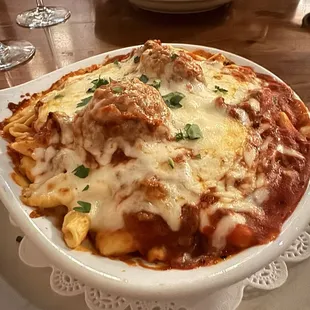 Baked cavatelli