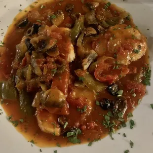 Chicken Cacciatore