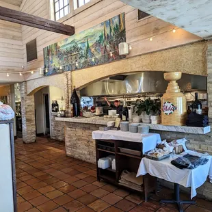 View towards the kitchen