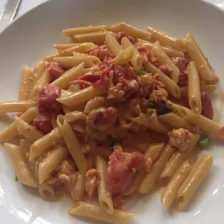 Penne Al Salmone Affumicato