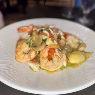 Shrimp scampi