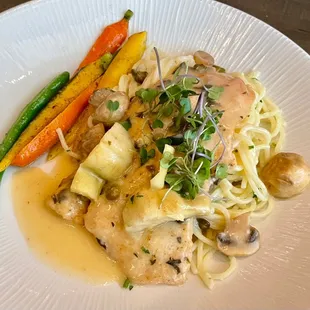 Trout picatta