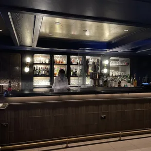 bar area