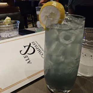 Gin cocktail