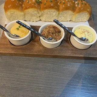 Parker House Rolls and Spreads