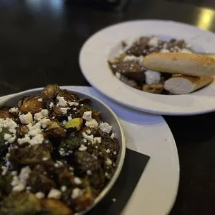 Honey Sriracha Brussels &amp; Steak Bites