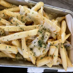 Garlic Parmesan fries.