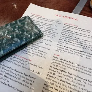 Some Friday night libations